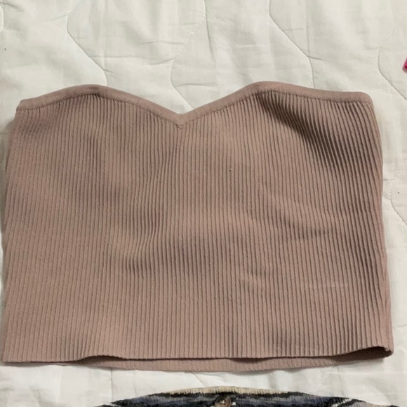 La Hearts Tops - LA HEARTS cropped tube top